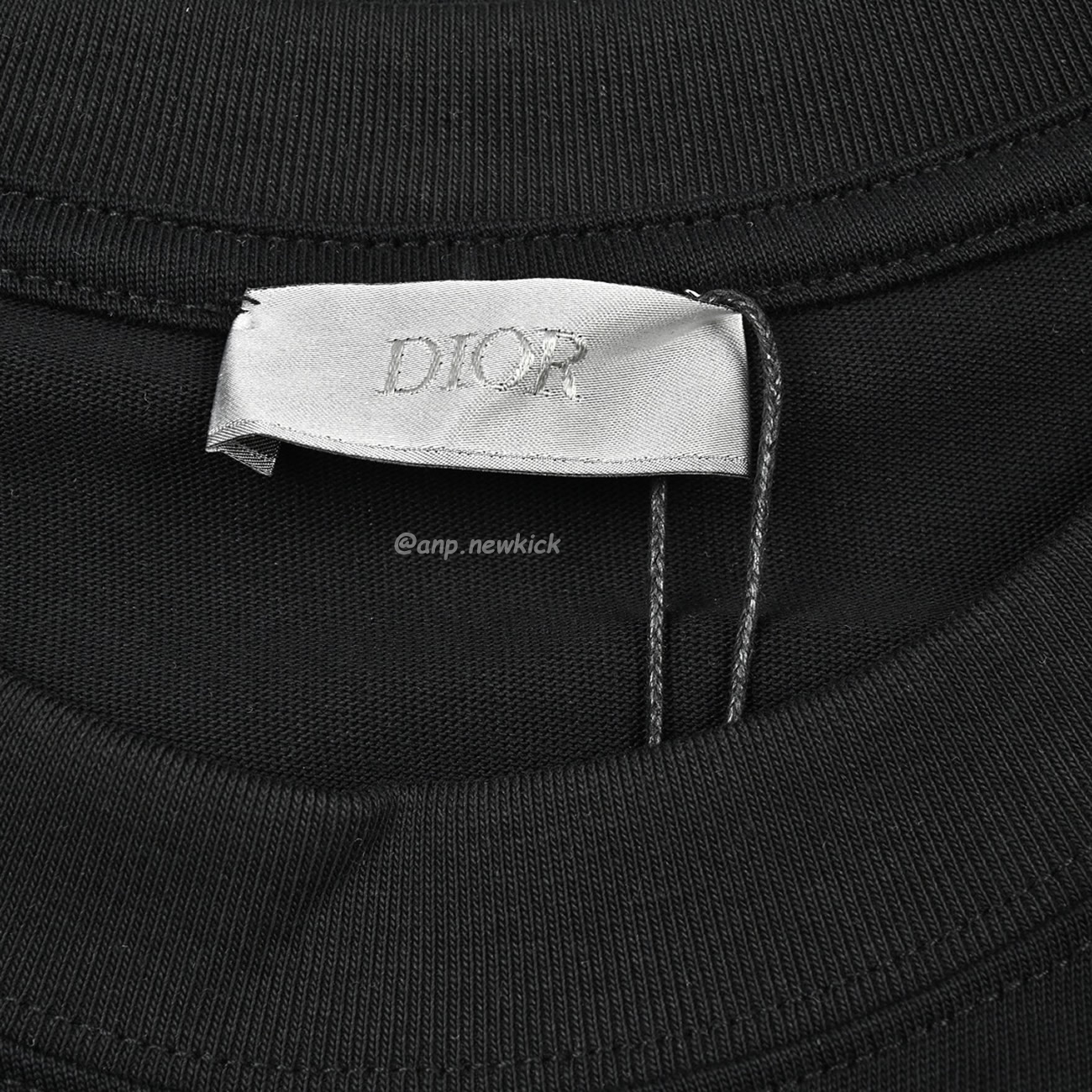 Dior 24ss Pin Logo Contrasting Embroidered Short Sleeved T Shirt (10) - www.newkick.vip